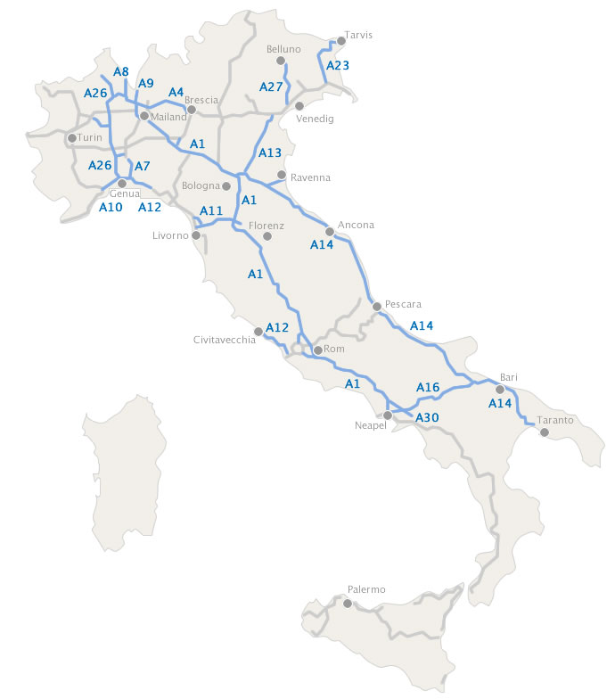 Maut Italien — Italien Journal