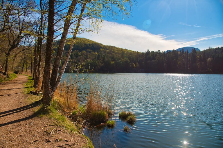 Montiggler Seen in Südtirol nahe Eppan