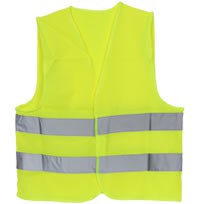 Warnwesten Auto 5er 4+1 Set Europaweit gültig nach EN ISO 20471